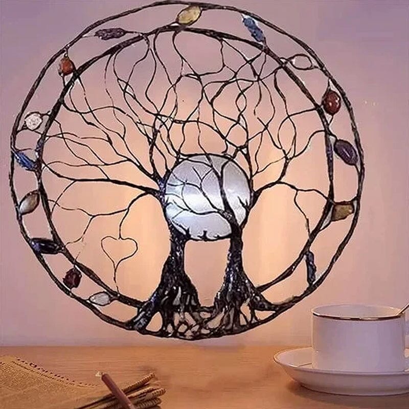 Circle Of Life - Metal Tree Wall Art