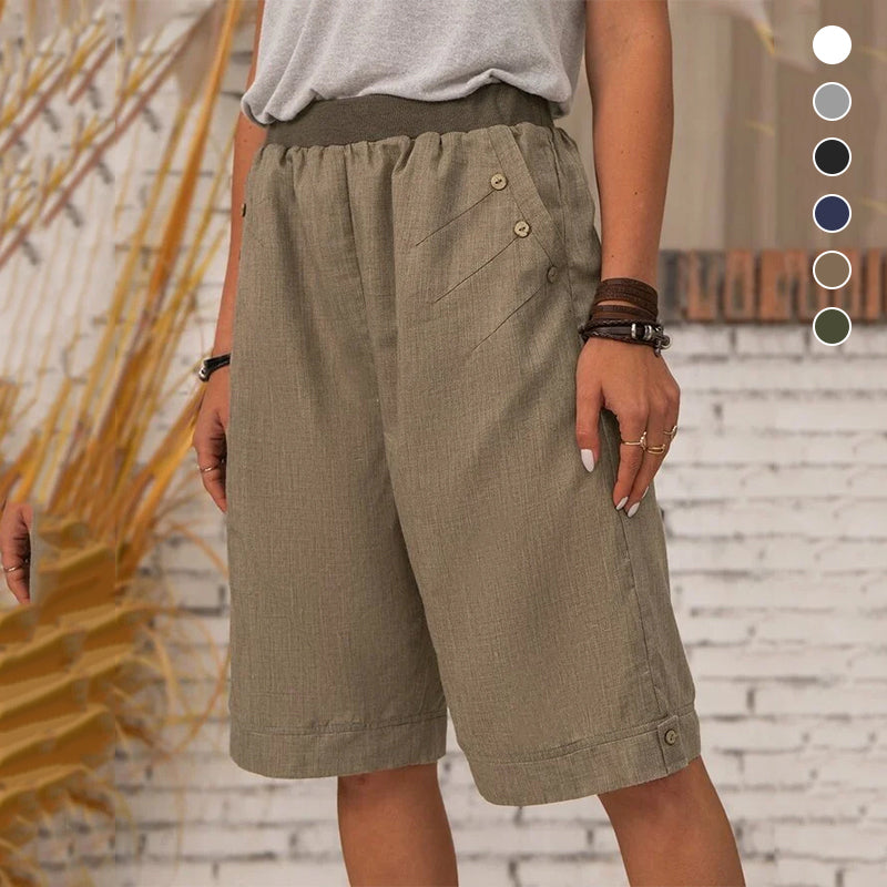 Women's Summer Casual Pocket Shorts