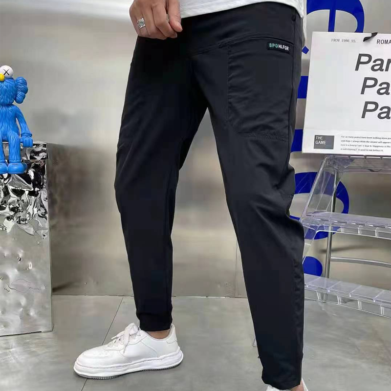 Men's High Stretch Multi-pocket Skinny Cargo Pants