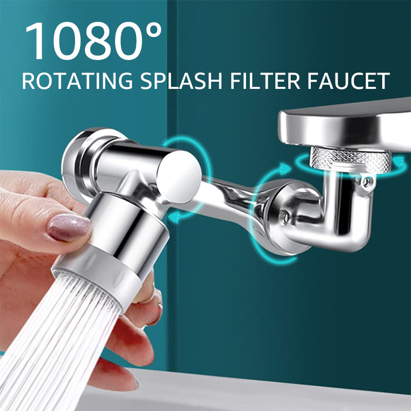 Rotating Splash Filter Faucet