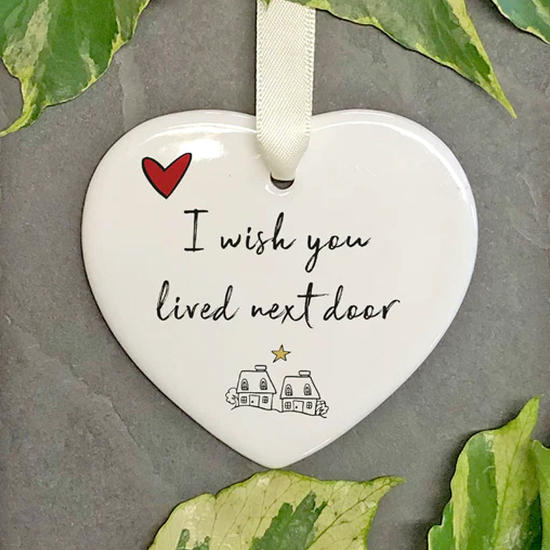 Ceramic Heart Hanging Ornament(💝Christamas Pre Sale Buy 2 Get 1 Free)