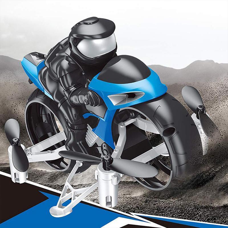 2 in 1 Land & Air Remote Control Flying Motorcycle