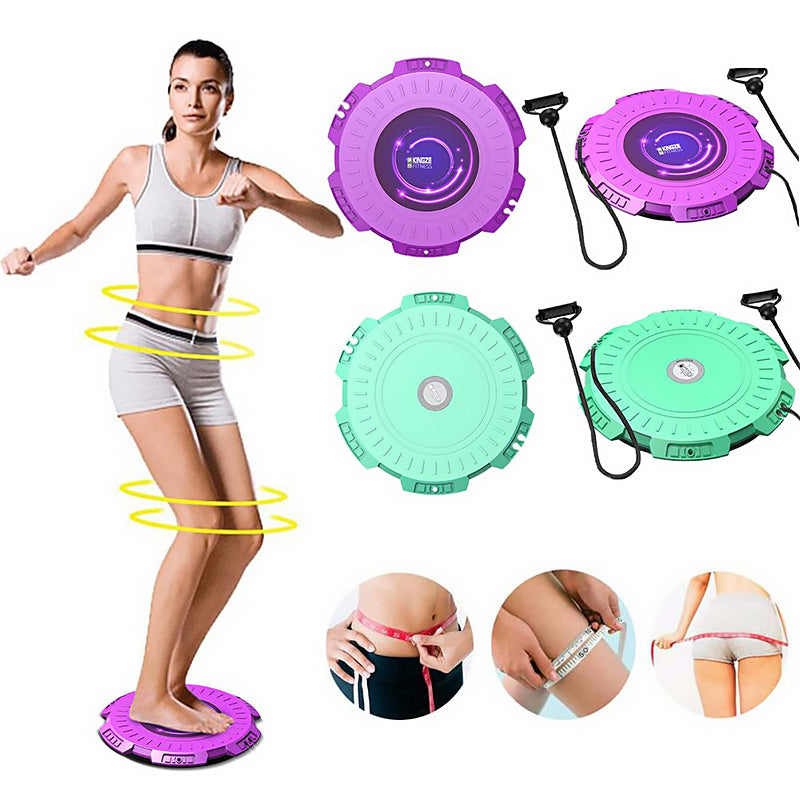 Massage Waist Twisting Board with Pull Rope