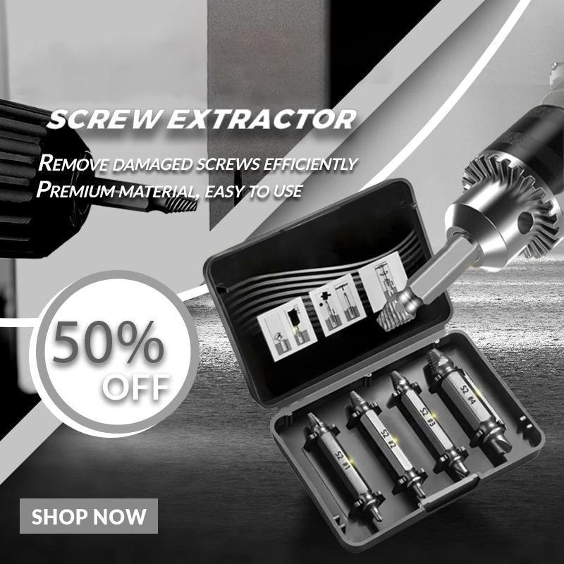 Screw Extractor(4 Pcs/5pcs/6pcs)