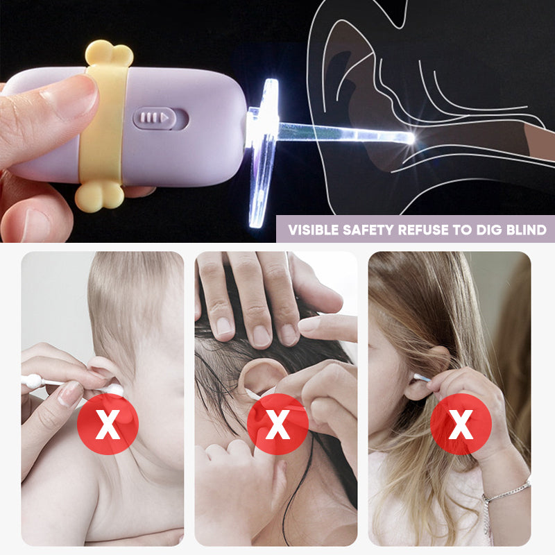 LED Cartoon Baby Ear Cleaner Tool