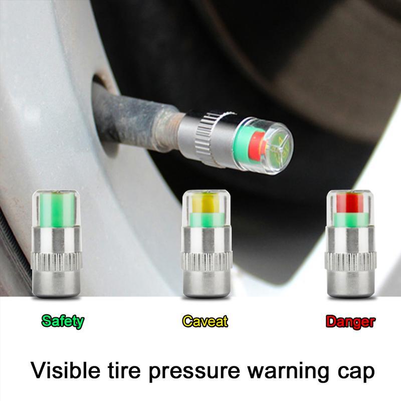 Tire Pressure Indicator Valve Stem Caps