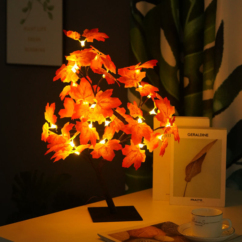 Maple Leaf LED Light Tree