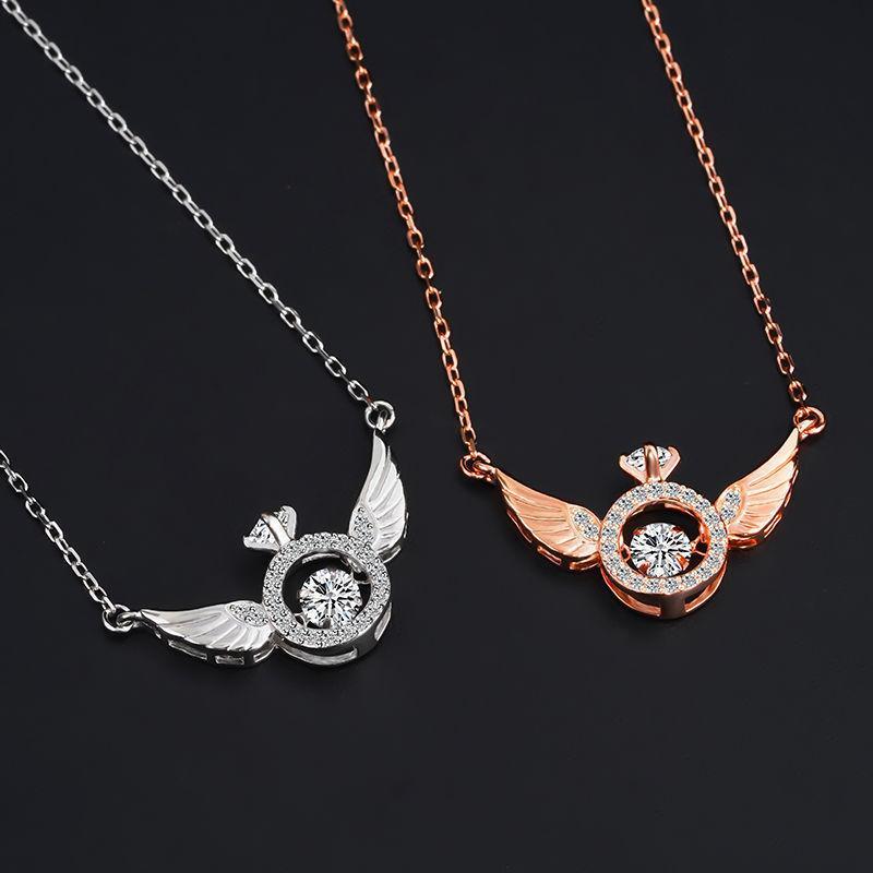 Angel Wings Collarbone Chain Spirit Necklace