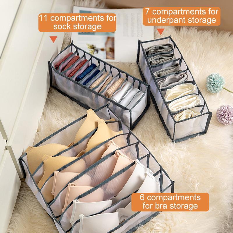 Homesup™Underwear Storage Compartment Box