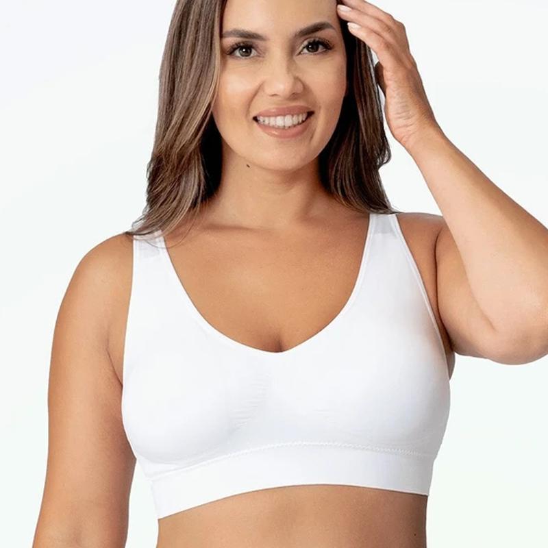 Daily Comfort Throw-On Wirefree Bra