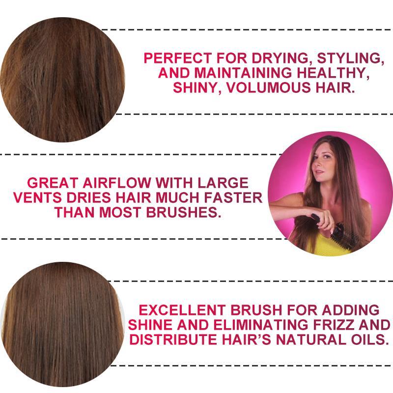 Adjustable Styling Brush For Healthy, Shiny, Beautiful Hair