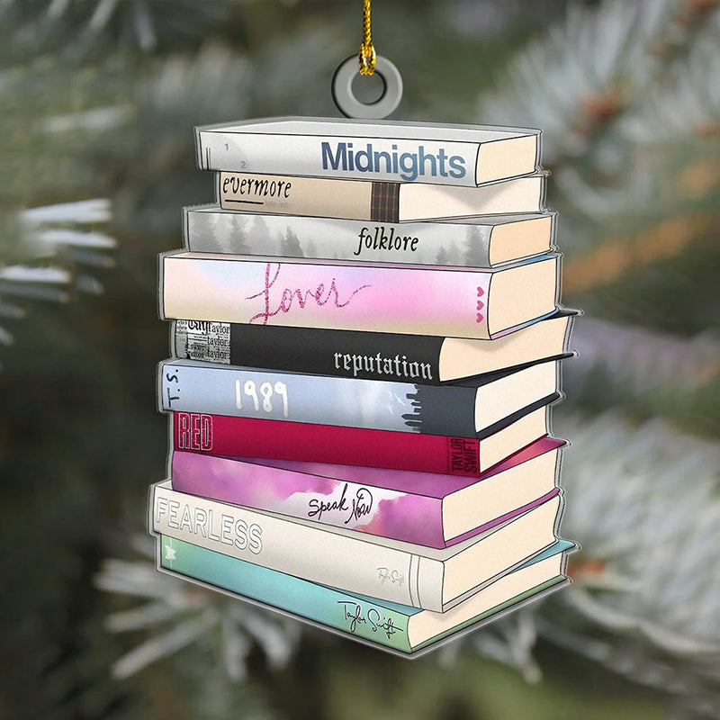 Taylor Albums as Books Ornament