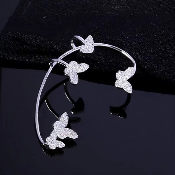 Withinhand Fashion Butterfly Climber Earrings